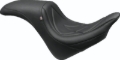 Picture of Mustang 06-17 Harley Softail Wide Tire (200mm) Wide Touring Recessed Passenger Seat w/Studs - Black