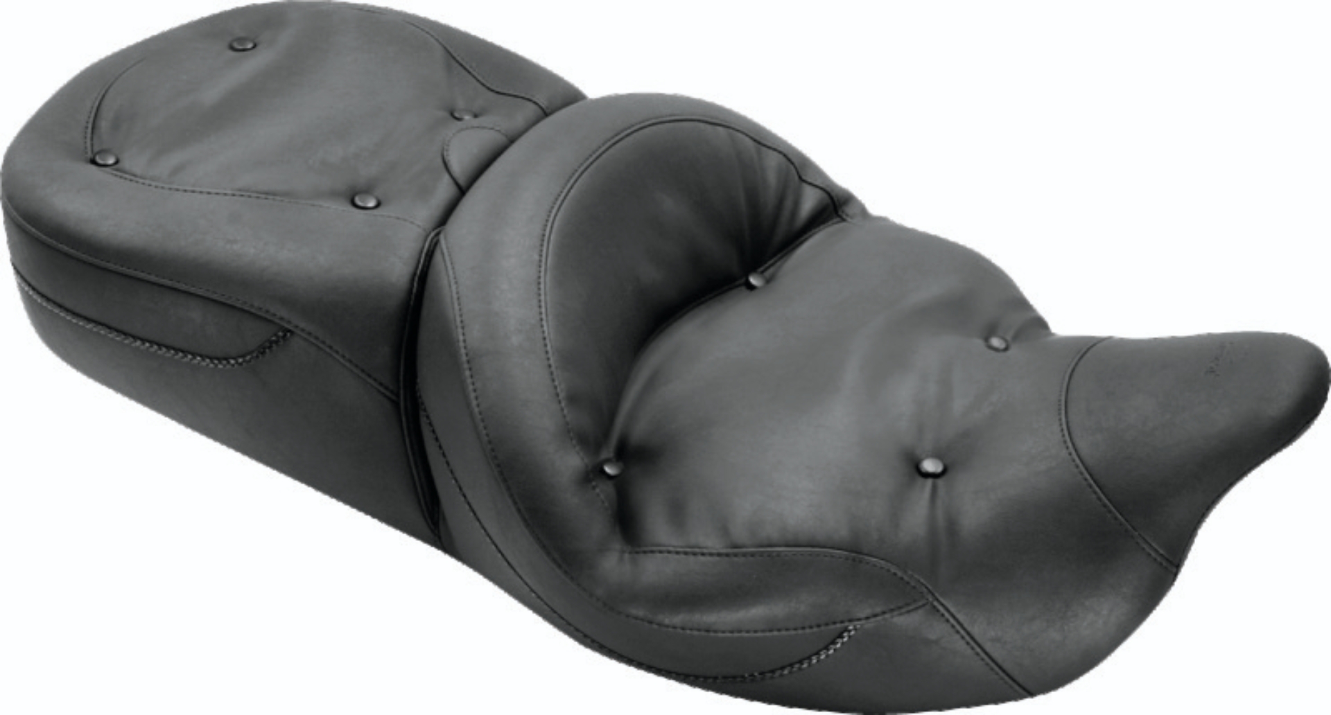 Picture of Mustang 08-21 Harley Electra Glide, Rd Glide, Rd King, Str Glide Touring 1PC Seat Regal - Black