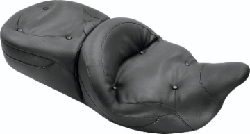 Picture of Mustang 08-21 Harley Electra Glide, Rd Glide, Rd King, Str Glide Touring 1PC Seat Regal - Black