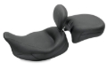 Picture of Mustang 08-21 Harley Electra Glide Std,Rd Glide,Rd King,Str Glide Touring Solo Seat - Black