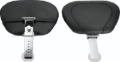 Picture of Mustang 06-17 Harley Dyna Wide Touring Solo Seat w/Driver Backrest w/Studs - Black