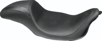 Picture of Mustang 08-21 Harley FL Touring Driver Backrest Kit w/Studs - Black