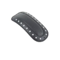 Picture of Mustang 00-17 Harley Softail FLSTS, FLSTN, FLSTC w/Stud Plate Fender Bib w/Studs - Black
