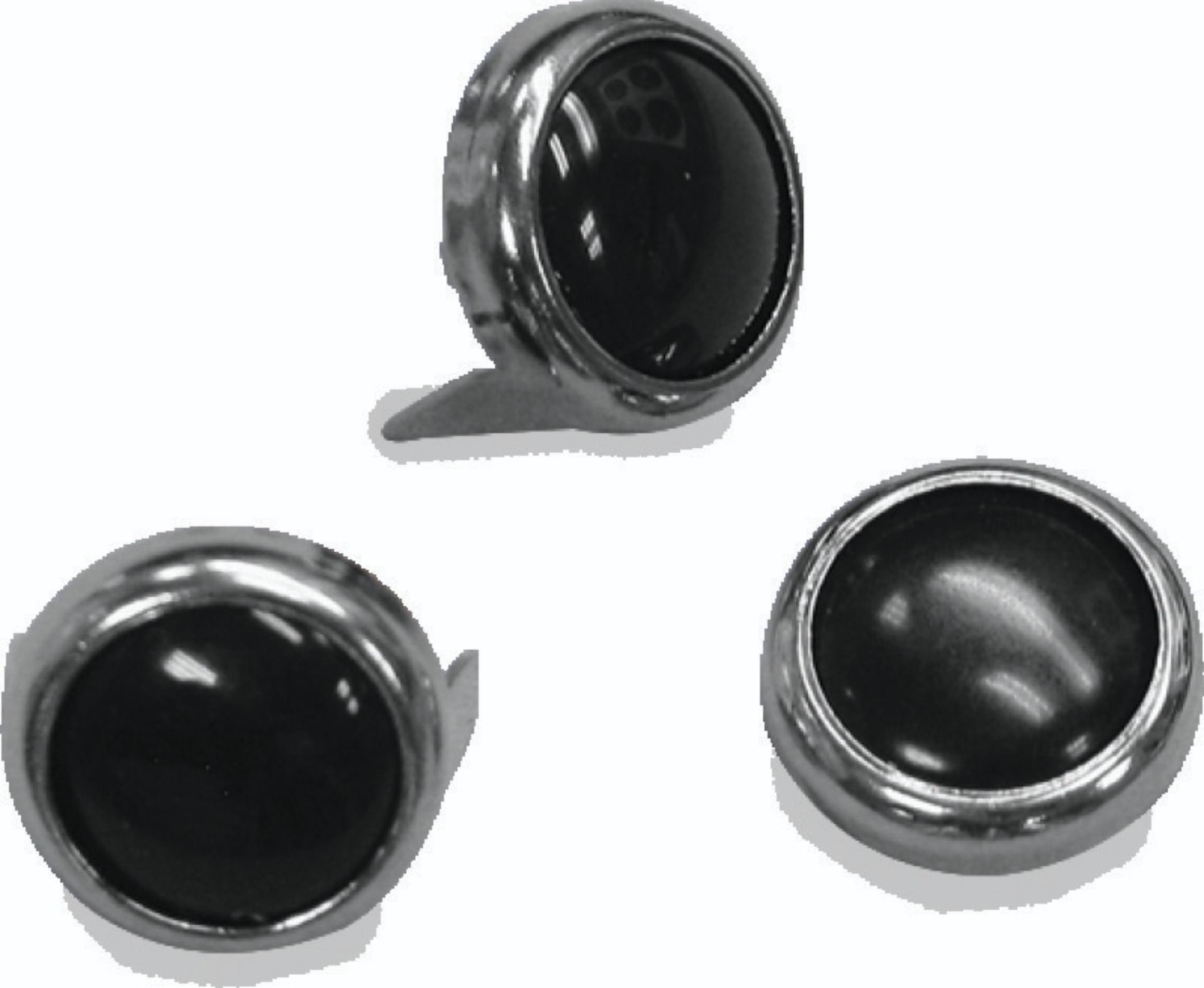 Picture of Mustang Studs 12.5mm (Bag of 10) - Black