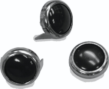 Picture of Mustang Studs 12.5mm (Bag of 10) - Black