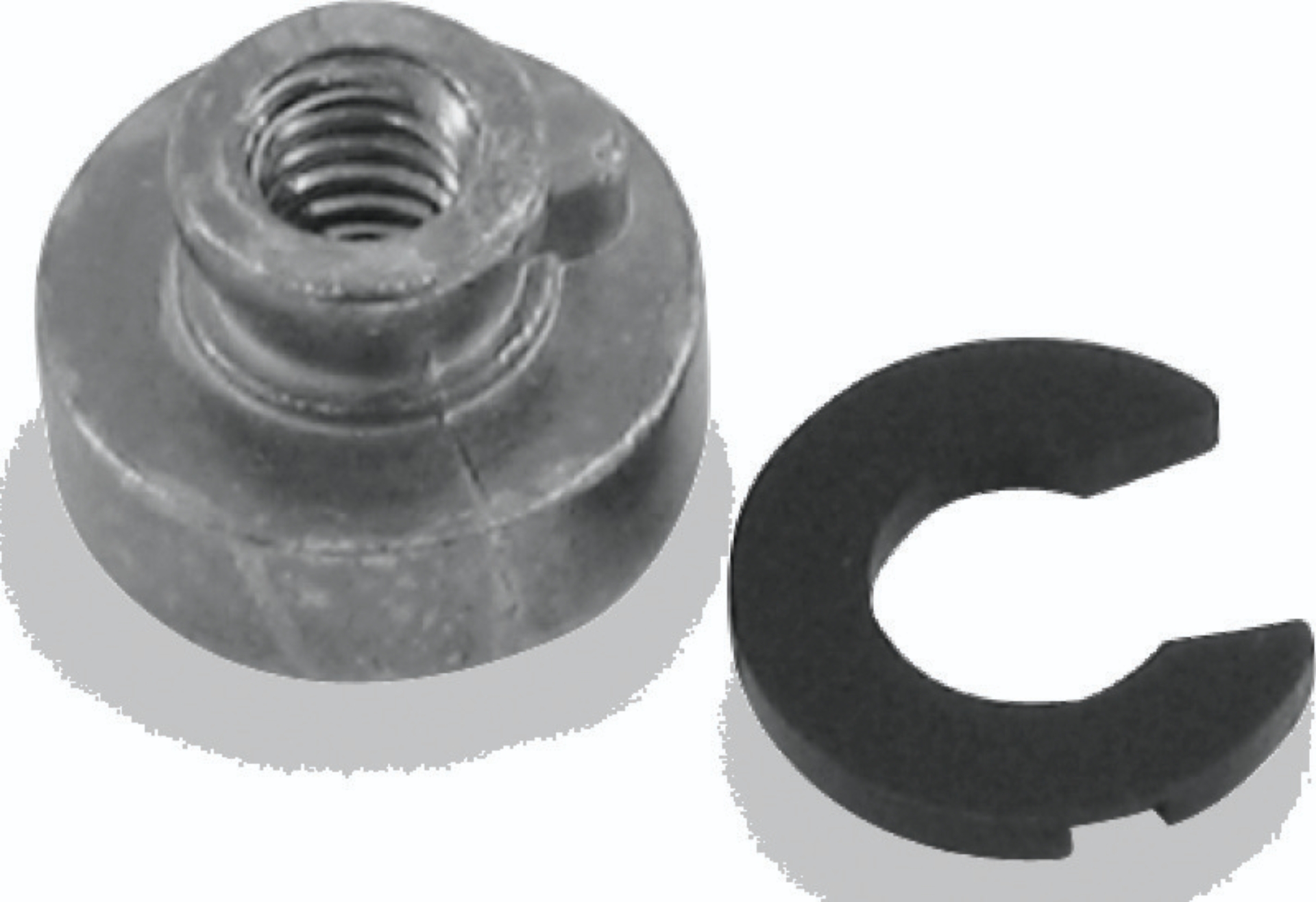 Picture of Mustang Harley Fender Nut Kit - Chrome