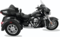 Picture of Mustang 08-21 Harley Electra Glide, Rd Glide, Rd King, Str Glide Touring 1PC Seat Deluxe - Black