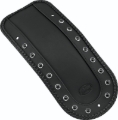 Picture of Mustang 08-21 Harley FL Touring Fender Bib w/Blk Pearl w/Studs - Black