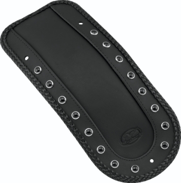 Picture of Mustang 08-21 Harley FL Touring Fender Bib w/Blk Pearl w/Studs - Black