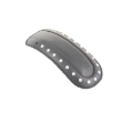Picture of Mustang 80-07 Harley Early FL, FLHT Touring Accessories Fender Bib w/Studs - Black