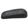 Picture of Mustang 08-21 Harley FL Touring Saddlebag Lid Covers Diamond Stitch - Black