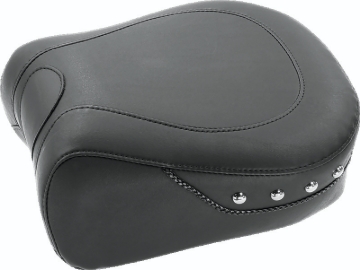 Picture of Mustang 08-21 Harley Electra Glide, Rd Glide, Rd King, Str Glide 1PC Seat w/Diamond Stitch - Black