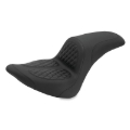 Picture of Mustang 06-17 Harley Softail Wide Tire (200mm) Fastback 1PC Seat w/Diamond Stitch - Black