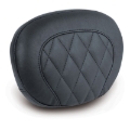 Picture of Mustang 97-21 Harley Touring Sissy Bar Pad (12 inch x 9 inch) Diamond Stitch- Black