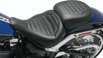 Picture of Mustang 11-13 Harley Blackline, 12-17 Slim,Slim S Wide Tripper Passenger Seat - Black