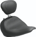 Picture of Mustang 11-13 Harley Blackline, 12-17 Slim,Slim S Wide Touring Passenger Seat - Black