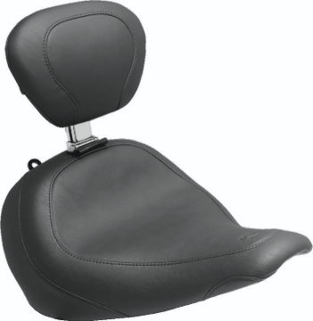 Picture of Mustang 11-13 Harley Blackline, 12-17 Slim,Slim S Wide Touring Passenger Seat - Black