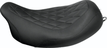Picture of Mustang 08-21 Harley Electra Glide Std,Rd Glide,Rd King,Str Glide Solo Seat Diamond Stitch - Brown