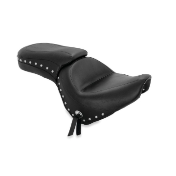 Picture of Mustang 10-13 Honda VT1300C Sabre,10-16 Stateline,10-15 Interstate 1PC Seat w/Studs - Black