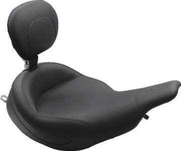 Picture of Mustang 04-08 Honda VTX1800N Wide Touring 2PC Seat - Black