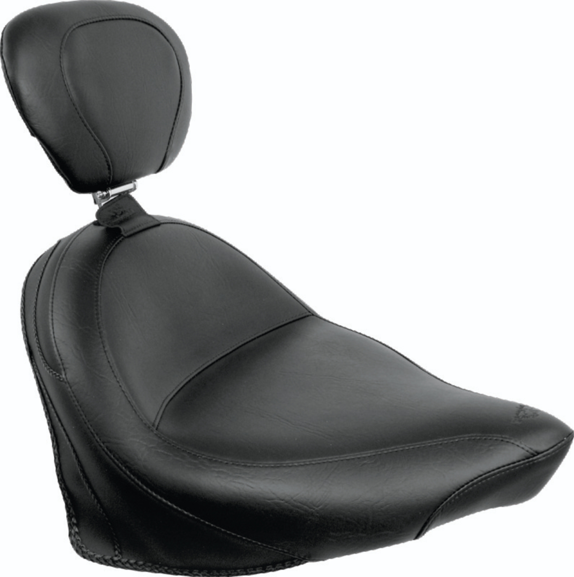 Picture of Mustang 07-15 Honda VT750C2 Spirit,10-20 Phantom Wide Touring 2PC Seat - Black