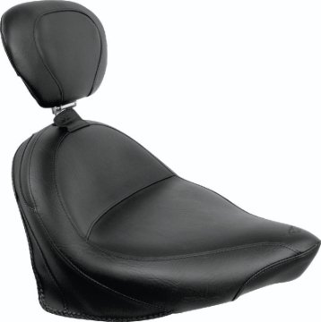 Picture of Mustang 07-15 Honda VT750C2 Spirit,10-20 Phantom Wide Touring 2PC Seat - Black