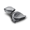 Picture of Mustang 00-15 Harley Softail Standard Rear Tire Wide Touring Passenger Seat w/Studs - Black