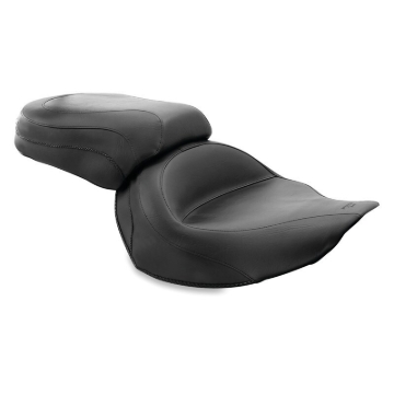 Picture of Mustang 06-15 Yamaha Roadliner & Stratoliner Wide Touring Passenger Seat - Black