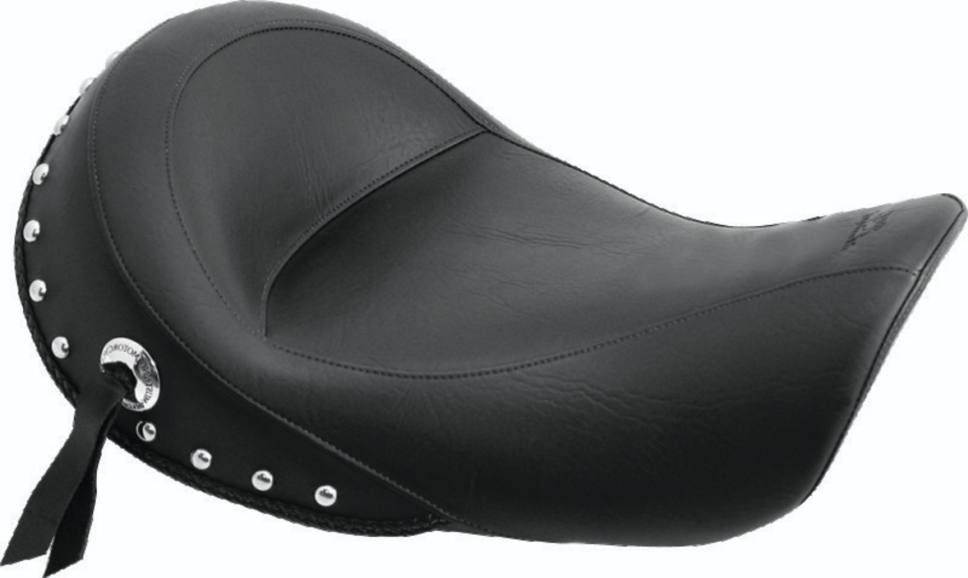 Picture of Mustang 06-17 Harley Dyna Standard Touring Solo Seat w/Studs - Black