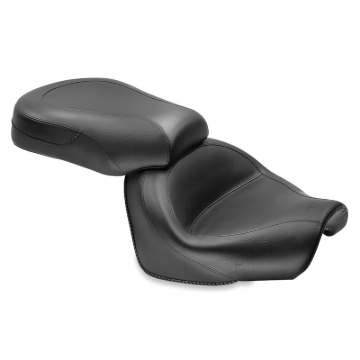 Picture of Mustang 09-17 Yamaha V-Star 950, 950 Tourer Standard Touring 2PC Seat - Black