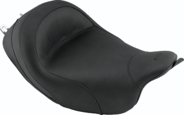 Picture of Mustang 08-21 Harley Electra Glide Std, Rd Glide, Rd King, Street Glide Touring Solo Seat - Black