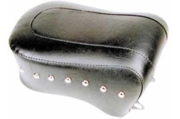 Picture of Mustang 91-05 Harley Dyna Standard Touring Passenger Seat w/Studs - Black