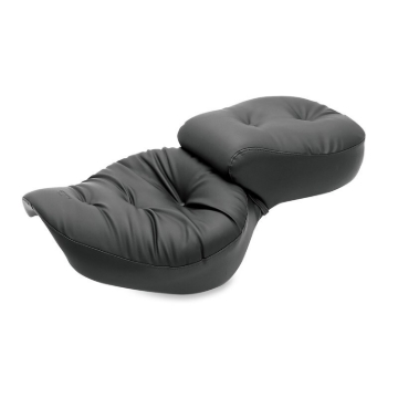 Picture of Mustang 06-17 Harley Dyna Wide Touring 1PC Seat Regal - Black