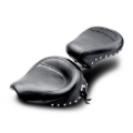 Picture of Mustang 58-84 Harley FX/FL Wide Touring Solo Seat w/Studs- Black