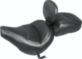 Picture of Mustang 08-21 Harley Electra Glide,Rd Glide,Rd King Tripper Fastback 1PC Seat w/Diam Stitch - Black