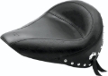 Picture of Mustang 84-06 Harley Standard Rear Tire Standard Touring Solo Seat w/Studs - Black