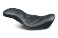 Picture of Mustang 06-17 Harley Dyna Super Tripper 1PC Seat Carbon - Black