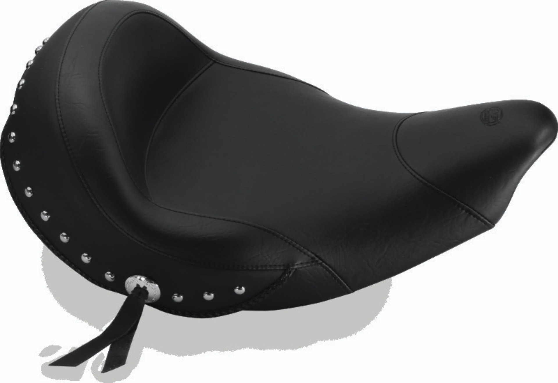 Picture of Mustang 18-21 Harley Softail Slim Tripper Fastback 1PC Seat - Black