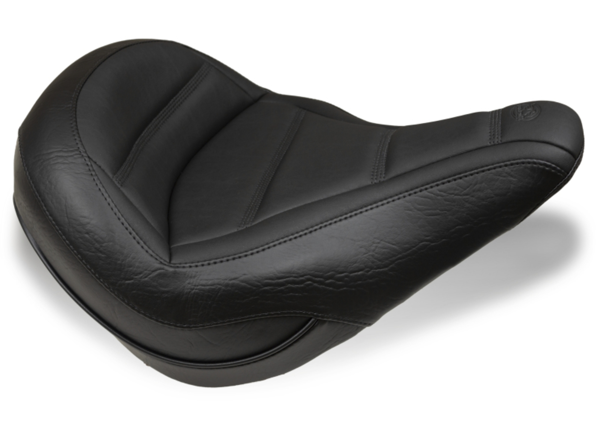 Picture of Mustang 18-21 Harley Softail Slim Standard Touring Solo Seat - Black