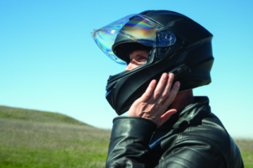 Picture of Sena Technologies Outforce Full Face Bluetooth Helmet Matte Black - Medium