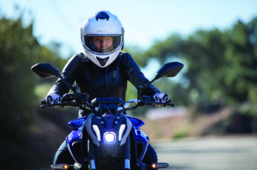 Picture of Sena Technologies Outforce Full Face Bluetooth Helmet Glossy White - Small