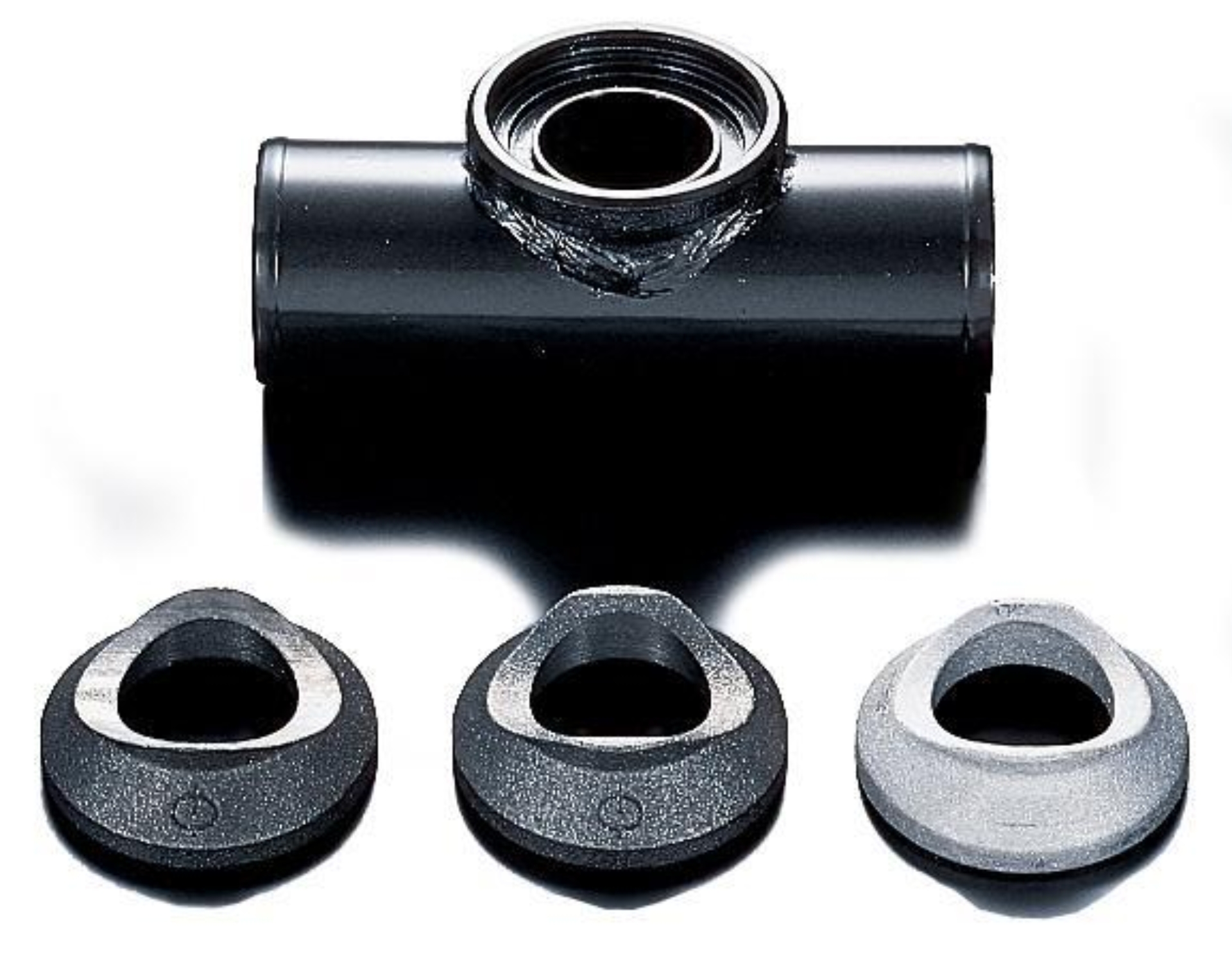 Picture of HKS 65mm Weld-on Steel BOV Flange