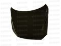 Picture of Seibon 08-09 Mitsubishi Lancer OEM Carbon Fiber Hood