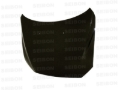 Picture of Seibon 08-09 Mitsubishi Lancer OEM Carbon Fiber Hood