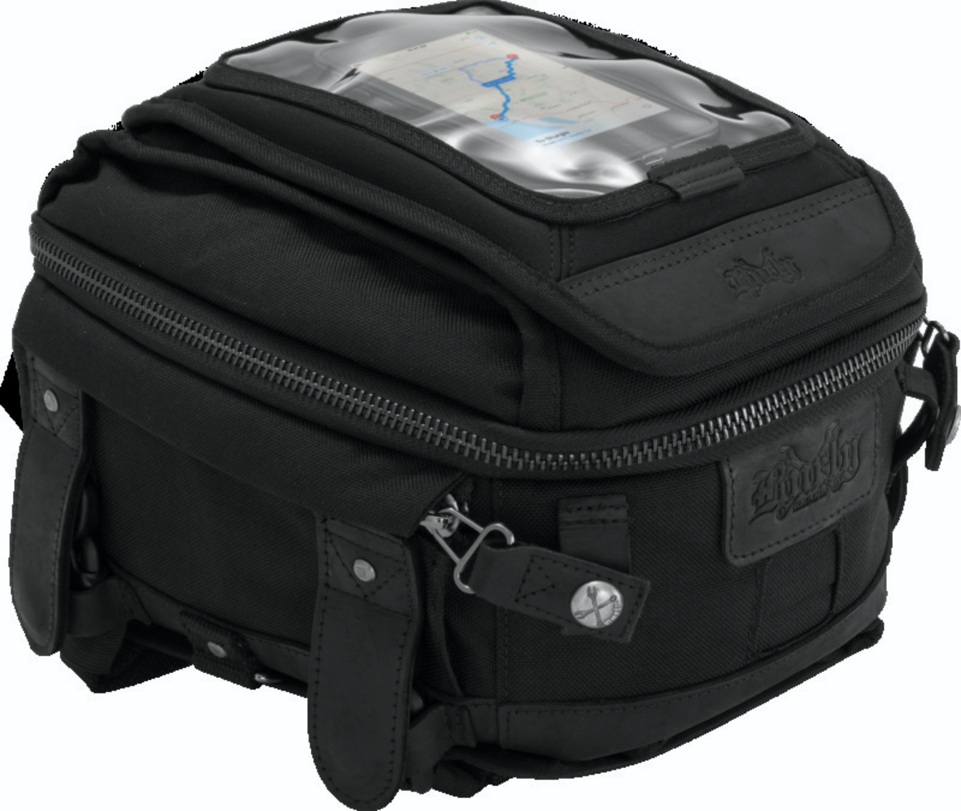 Picture of Burly Brand Voyager Tank/Tail Bag - Black