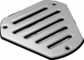 Picture of Burly Brand Hex Faceplate Slotted - Chrome