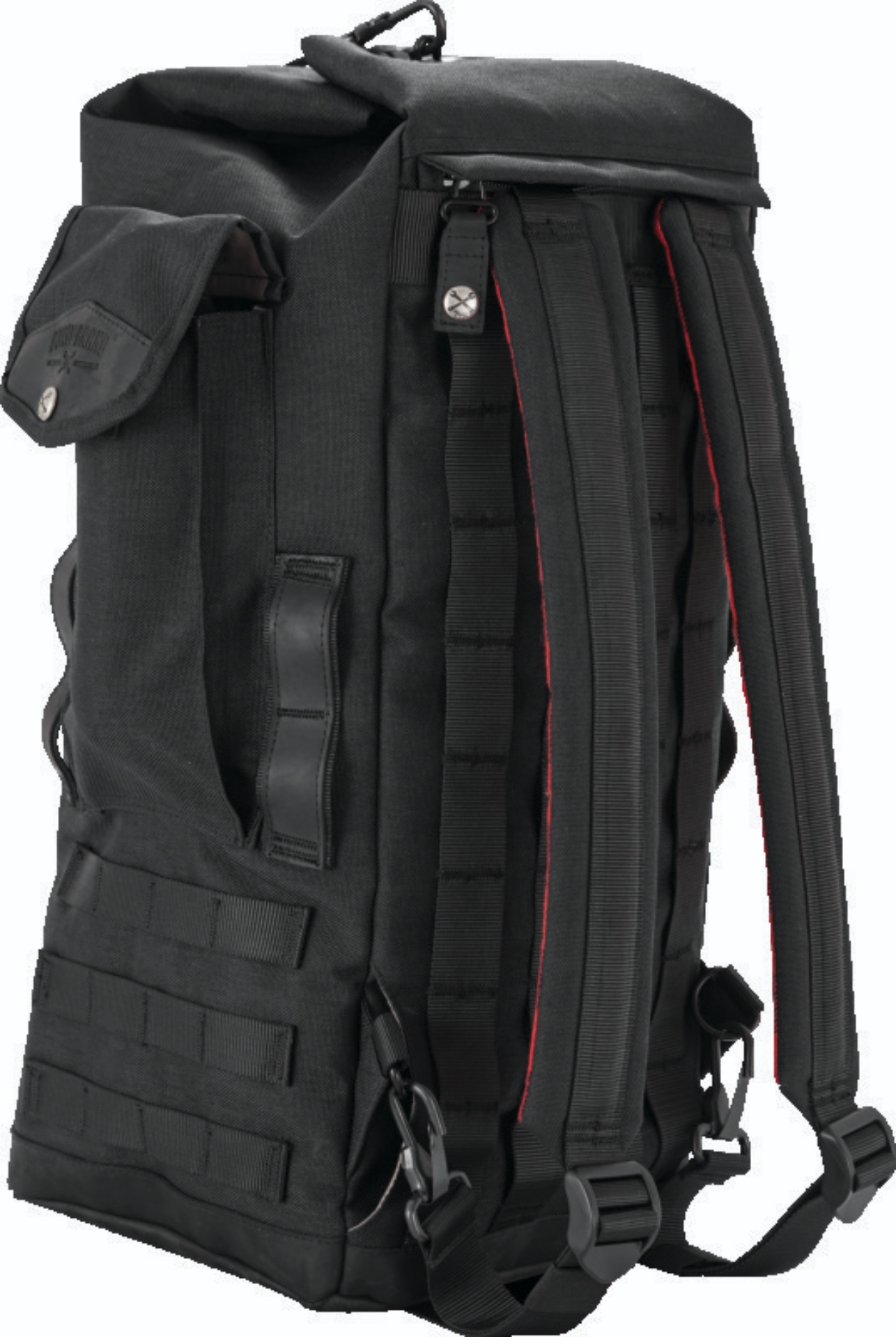Picture of Burly Brand Voyager Sissy Bar Backpack - Black