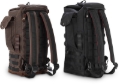 Picture of Burly Brand Voyager Sissy Bar Backpack - Dark Oak