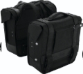 Picture of Burly Brand Throw-over Saddlebag - Black