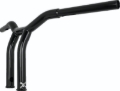 Picture of Burly Brand Dominator Raked Bar 10in - Gloss Black